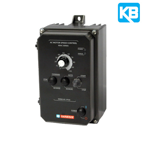 (KBAC-24D) Drive, AC, 1HP, 240V, 3.6A, NEMA 4X, 115/230V 1-PH Input, 230V 3PH Output, NEMA 4X Enclos